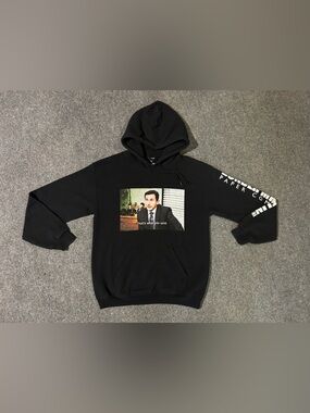 The Office Black Graphic Hoodie “That’s what she said” size Small